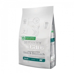 NATURES PROTECTION SUPERIOR CARE SENSITIVE SKIN & STOMACH ADULT ALL BREED WITH LAMB 10KG